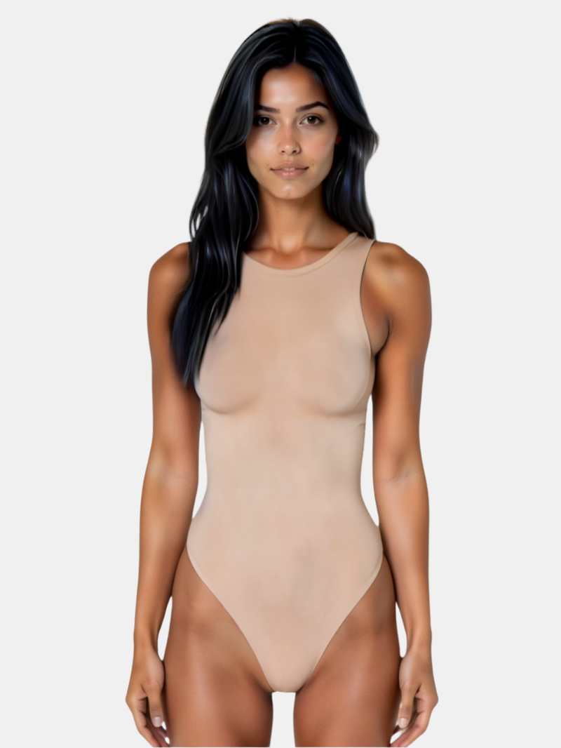 Scoop Tank Thong Shapewear Bodysuit