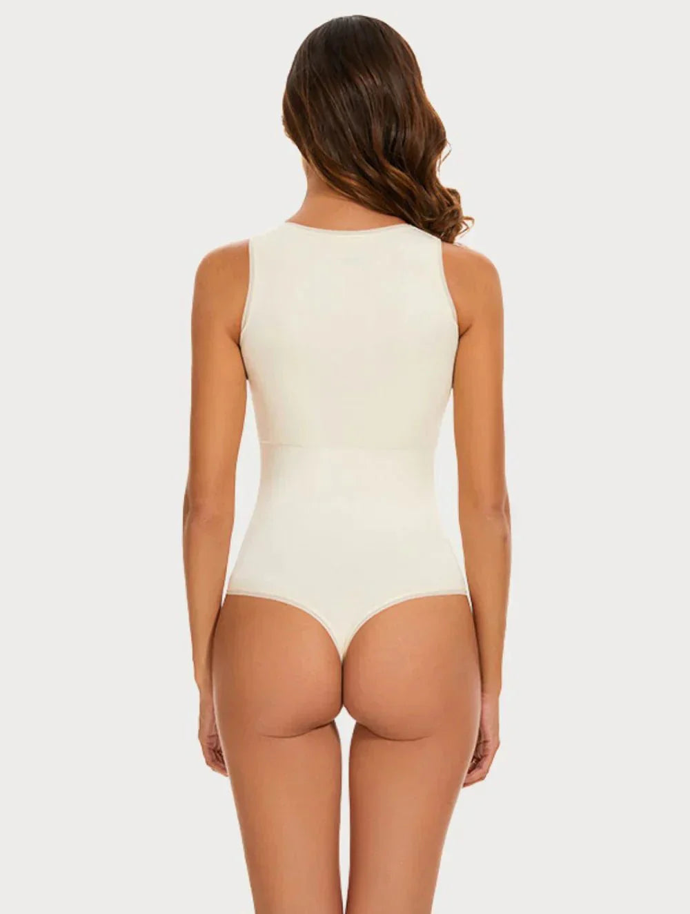Round Neck Thong Bodysuit