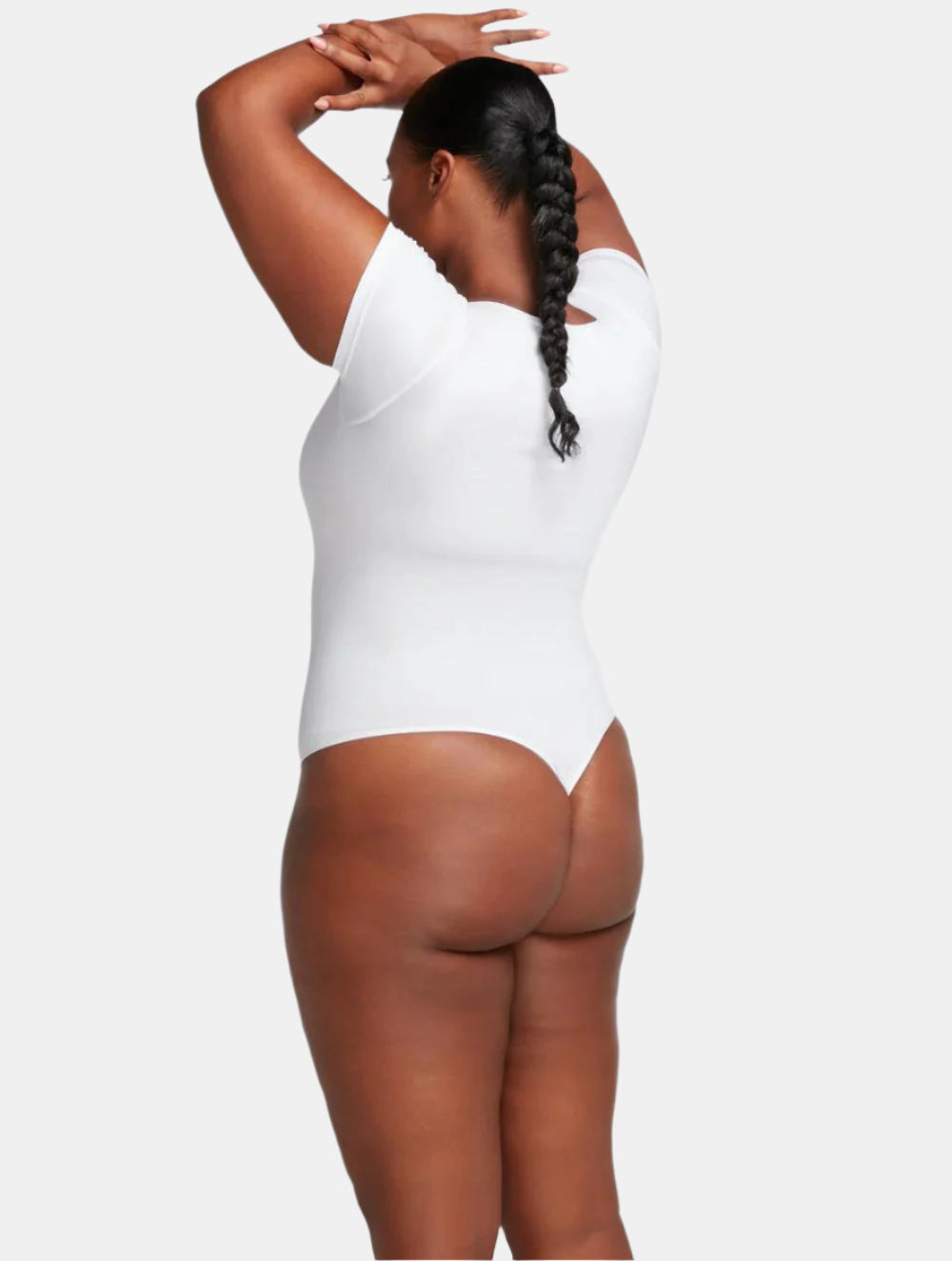 Short Sleeve Thong Bodysuit