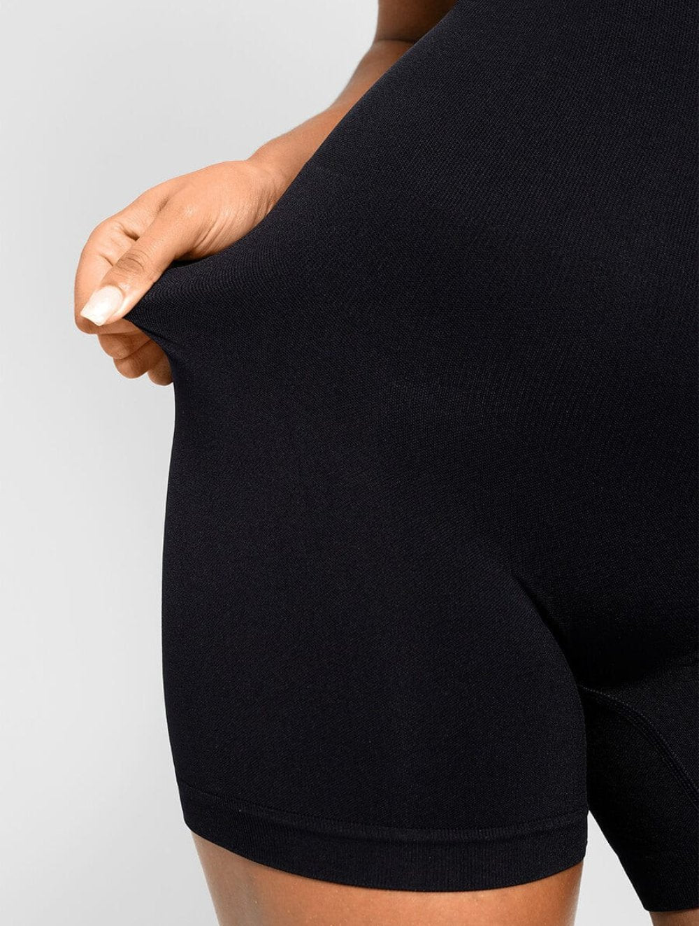 Round Neck Low Back Bodysuit