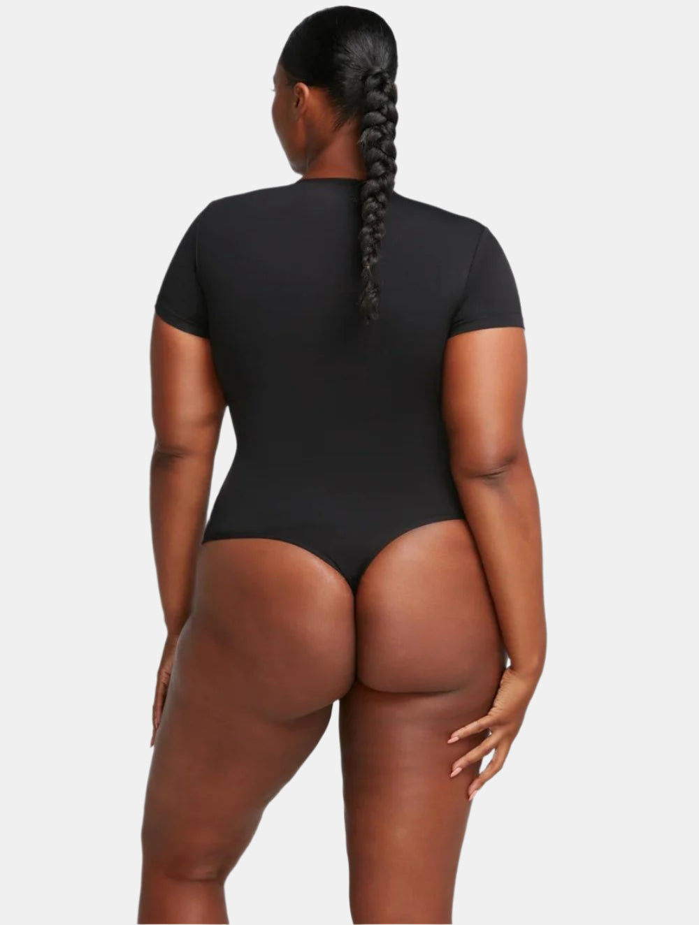 Short Sleeve Thong Bodysuit